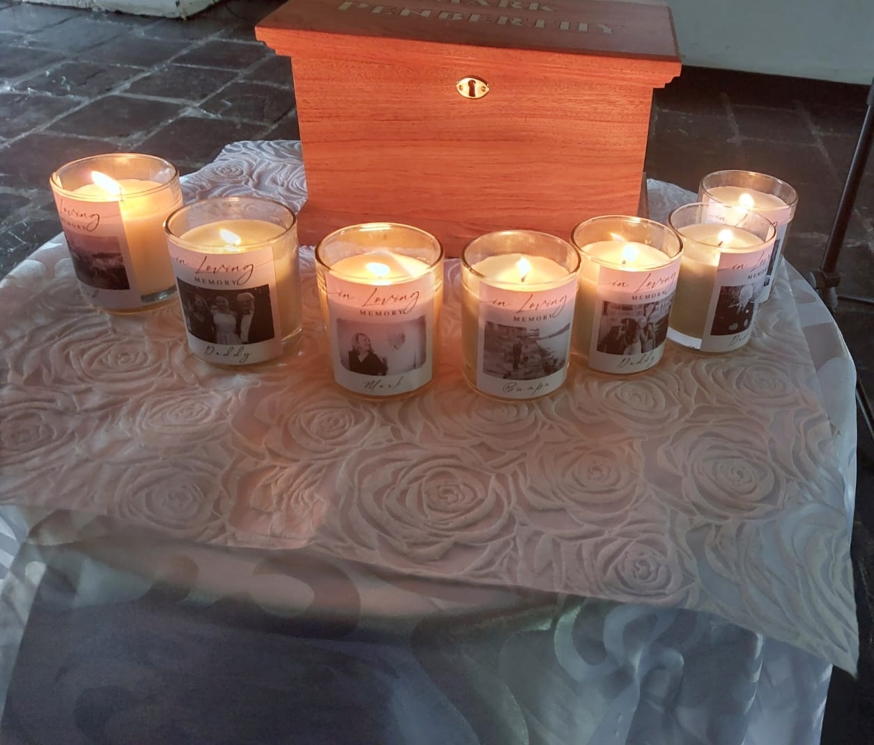 creates a non-religious funeral