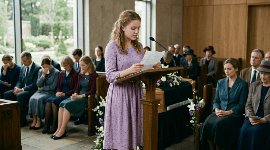 How a Celebrant Supports Teenage Speakers at Funerals