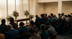 funerals with many speakers