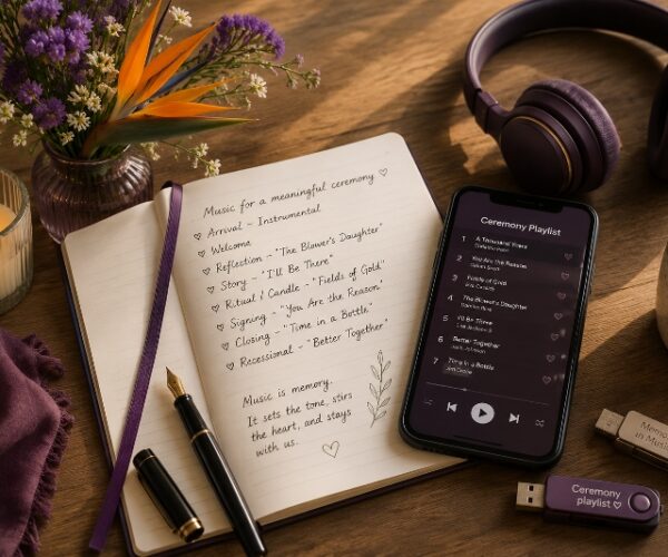 A Celebrant’s Guide to Choosing Music for Your Ceremony